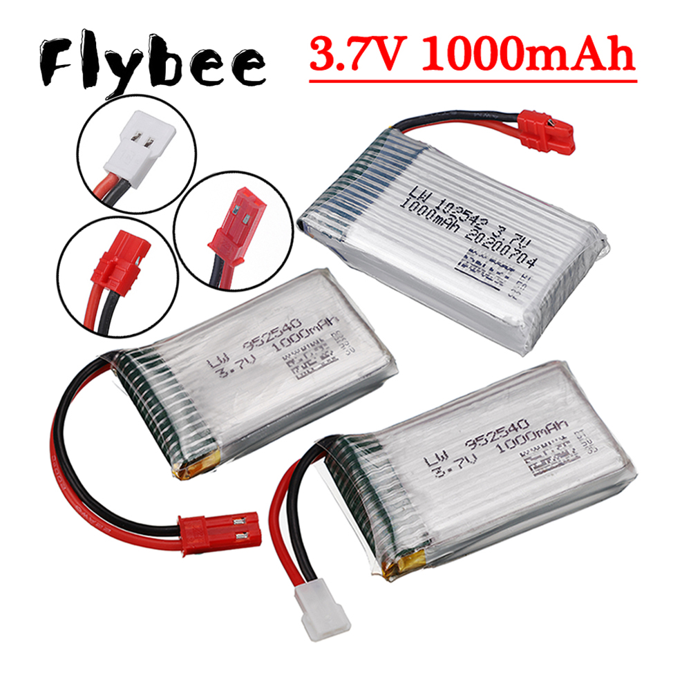 Drone Battery Lipo - Baterai Lipo 3.7V 1000mah Untuk Syma