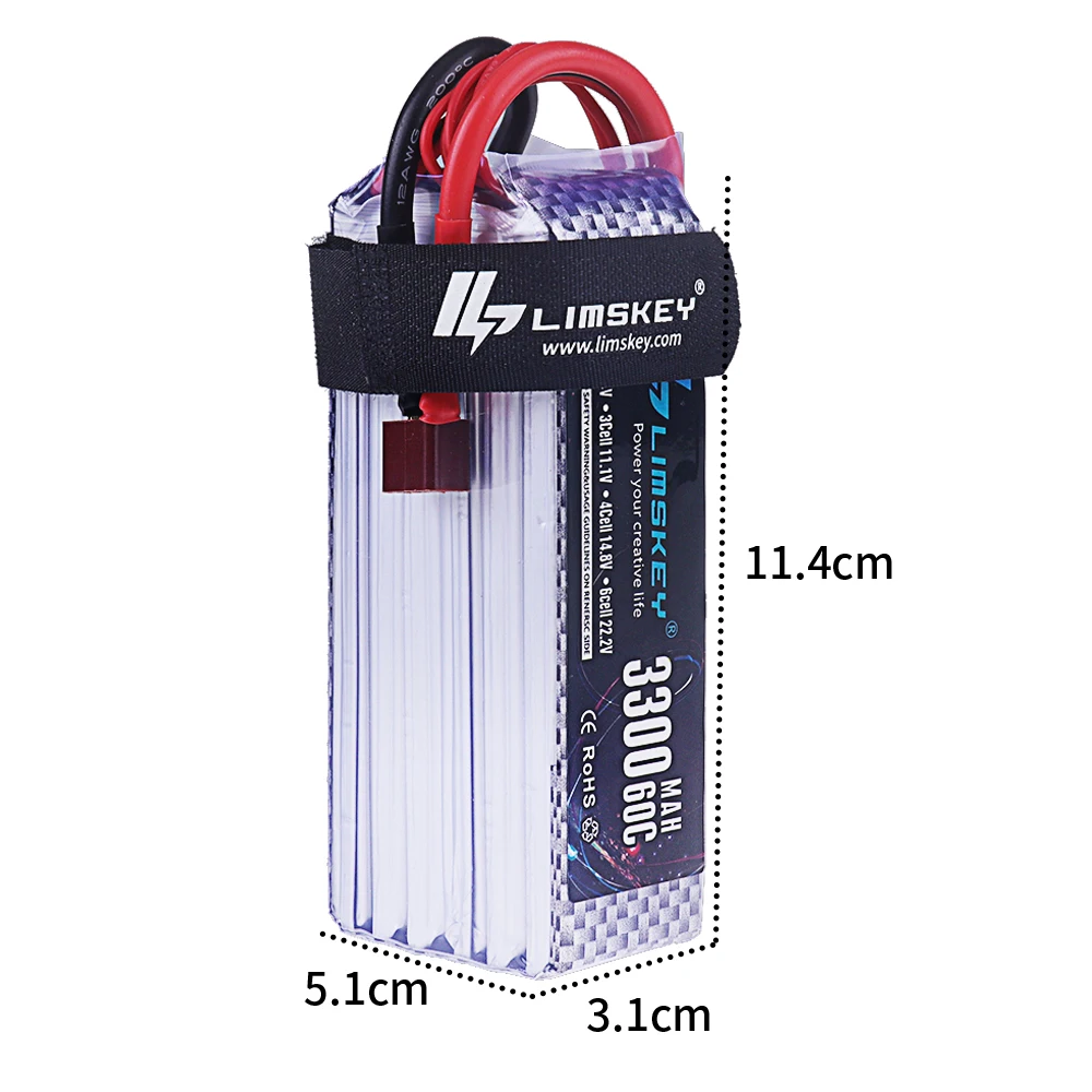 Baterai Lipo 3300mah 22.2V 60C - Drone Battery Lipo ulasan dan harga