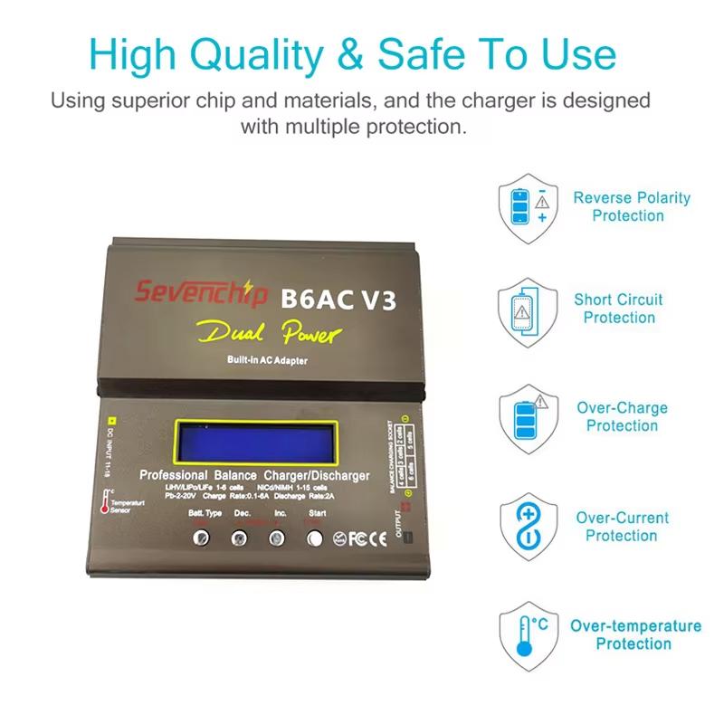 iMax B6AC V3 Pengisi Daya & Pe - Drone Battery Smart ulasan dan harga